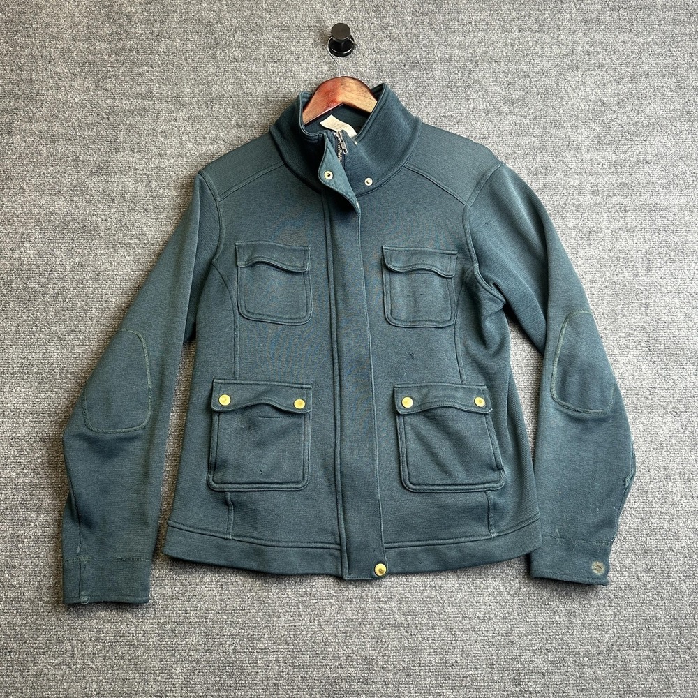 Patagonia Forest Green Utility Jacket with Patch Elbows